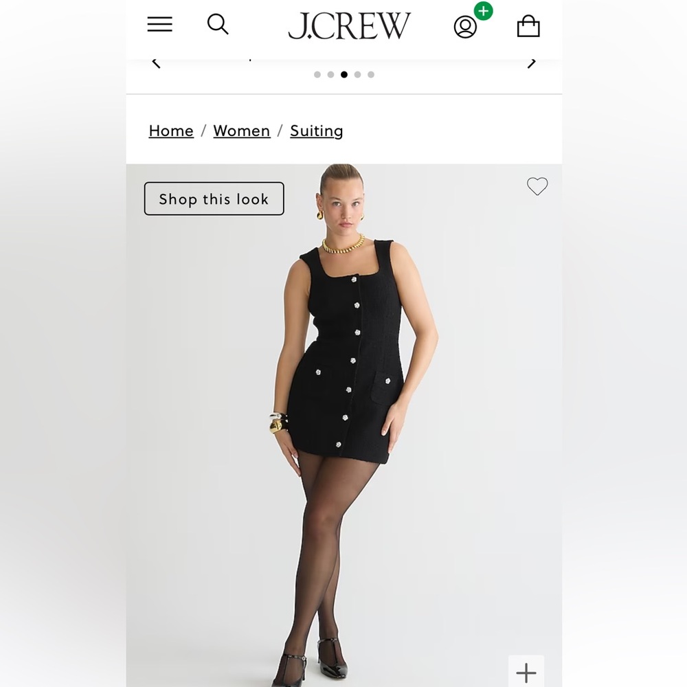 Black JCREW dress